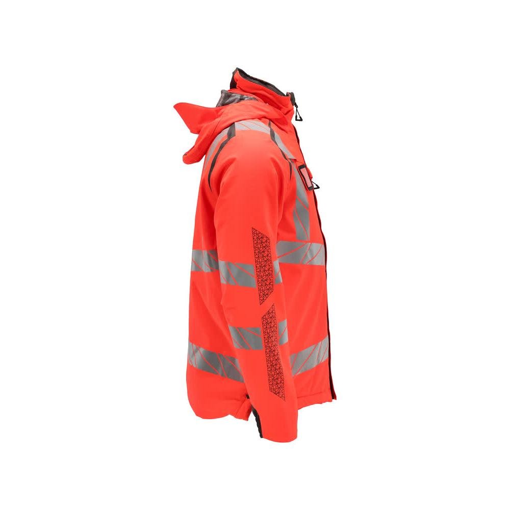 Vinterjakke CLIMASCOT®, letvægts vinterjakke, hi-vis rød/mørk antracit