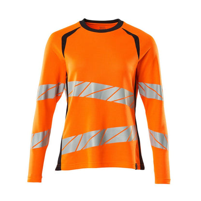 T-shirt, langærmet, t-shirt med pasform til kvinder