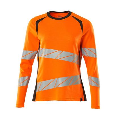 T-shirt, langærmet, t-shirt med pasform til kvinder