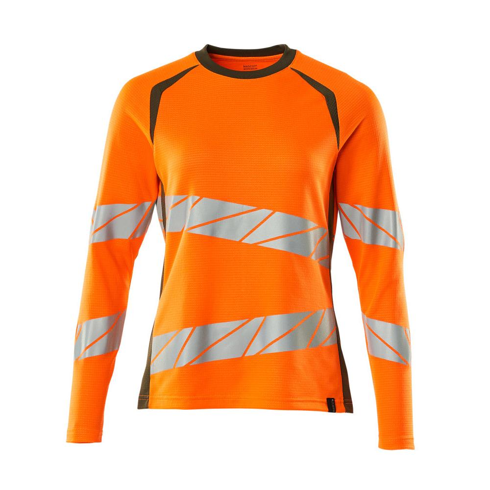 T-shirt, langærmet, t-shirt med pasform til kvinder