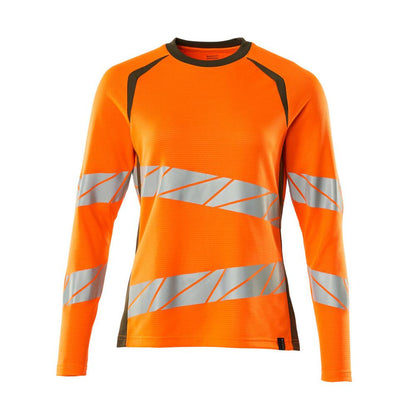 T-shirt, langærmet, t-shirt med pasform til kvinder