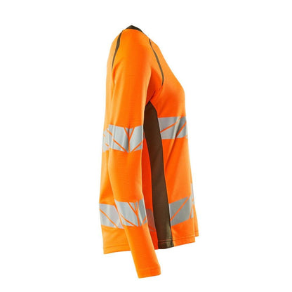 T-shirt, langærmet, t-shirt med pasform til kvinder