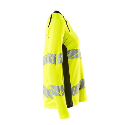 T-shirt, langærmet, t-shirt med pasform til kvinder