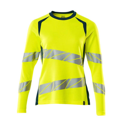 T-shirt, langærmet, t-shirt med pasform til kvinder
