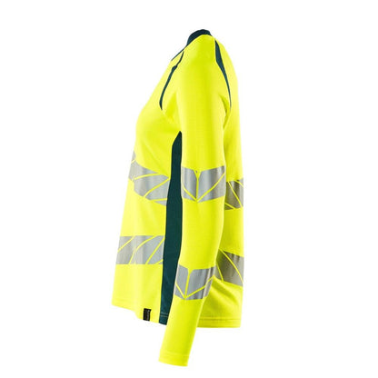 T-shirt, langærmet, t-shirt med pasform til kvinder