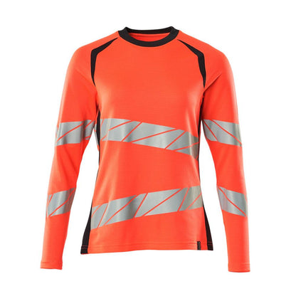 T-shirt, langærmet, t-shirt med pasform til kvinder