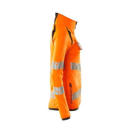 Fleecetrøje med lynlås, mikrofleecejakke til kvinder Multisafe