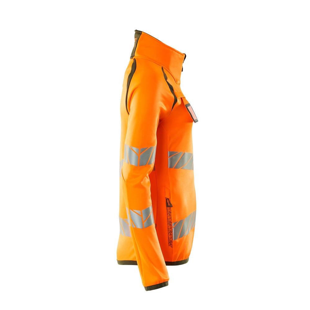 Fleecetrøje med lynlås, mikrofleecejakke til kvinder Multisafe