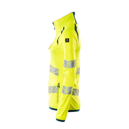 Fleecetrøje med lynlås, mikrofleecejakke til kvinder Multisafe
