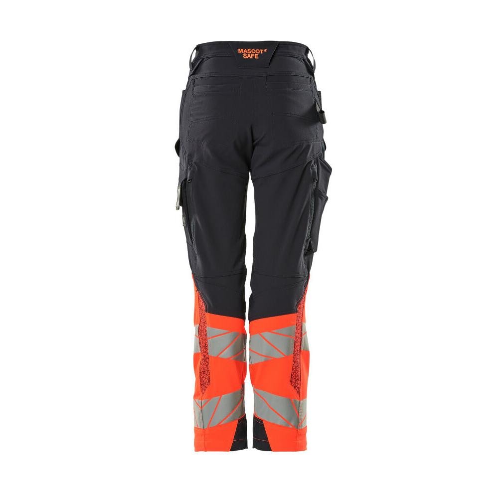 Bukser, kvinder, DIAMOND, knælommer, stretchbukser