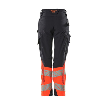 Bukser, kvinder, DIAMOND, knælommer, stretchbukser