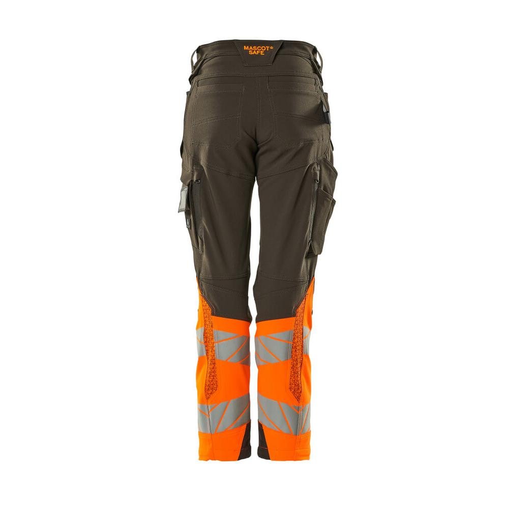 Bukser, kvinder, DIAMOND, knælommer, stretchbukser