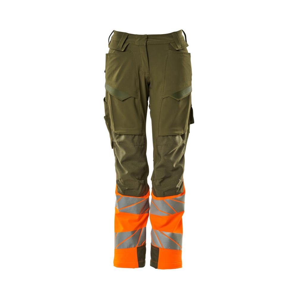 Bukser, kvinder, DIAMOND, knælommer, stretchbukser