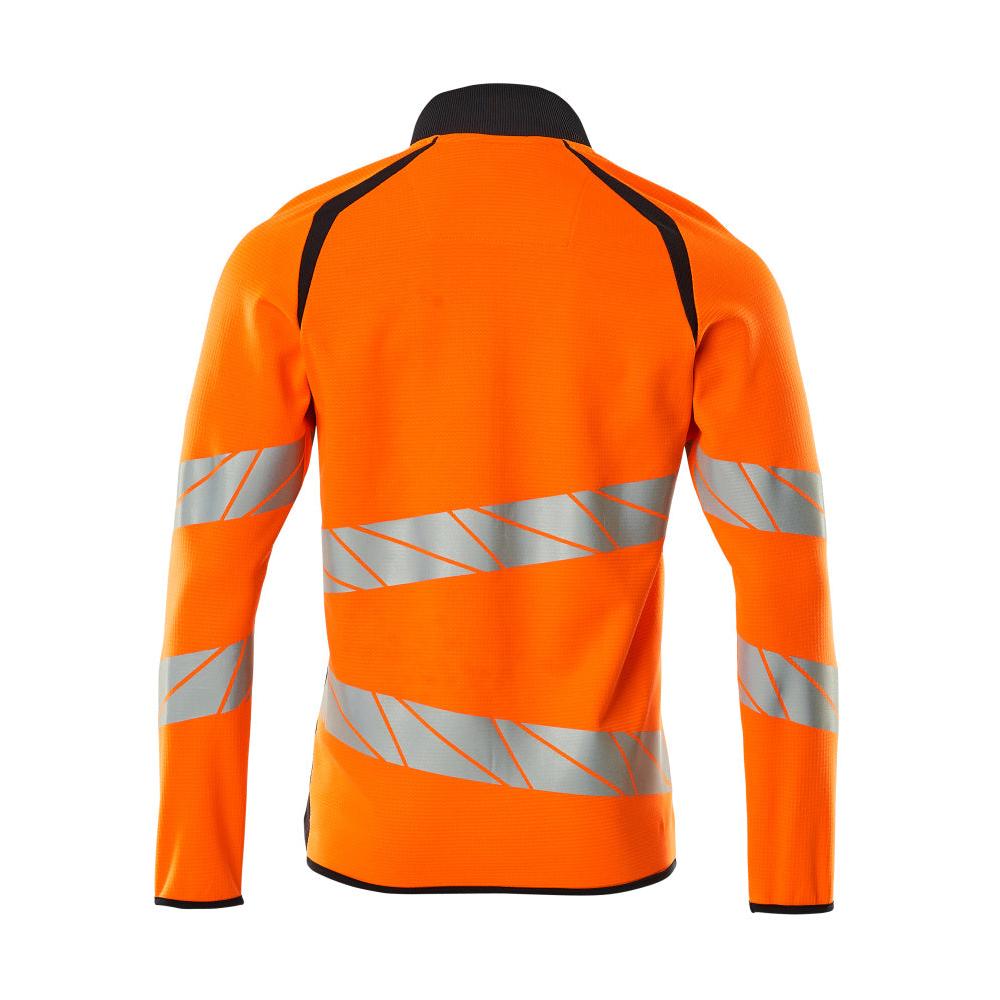Sweatshirt med lynlås, sweatshirt med moderne pasform med lynlås