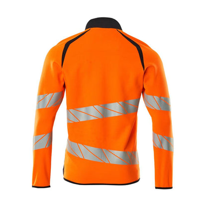 Sweatshirt med lynlås, sweatshirt med moderne pasform med lynlås