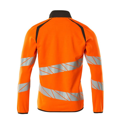 Sweatshirt med lynlås, sweatshirt med moderne pasform med lynlås