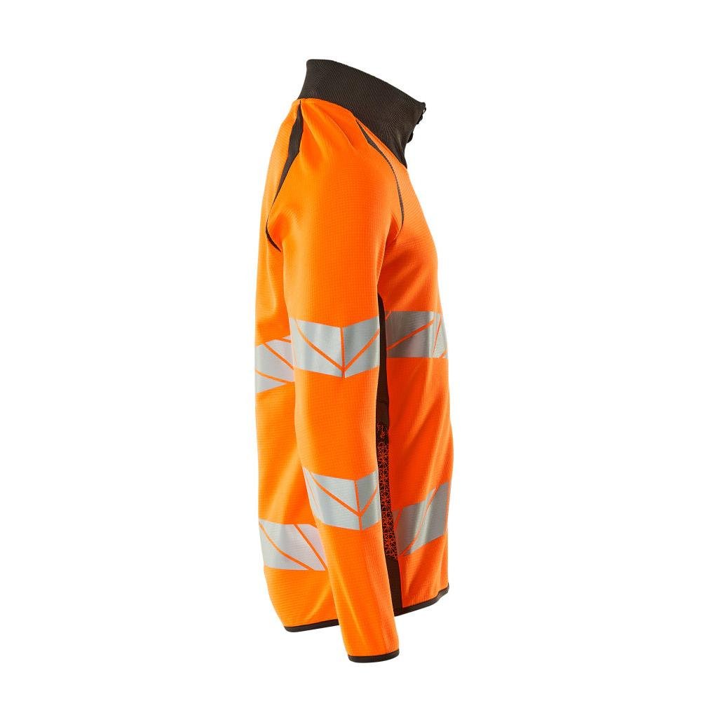 Sweatshirt med lynlås, sweatshirt med moderne pasform med lynlås