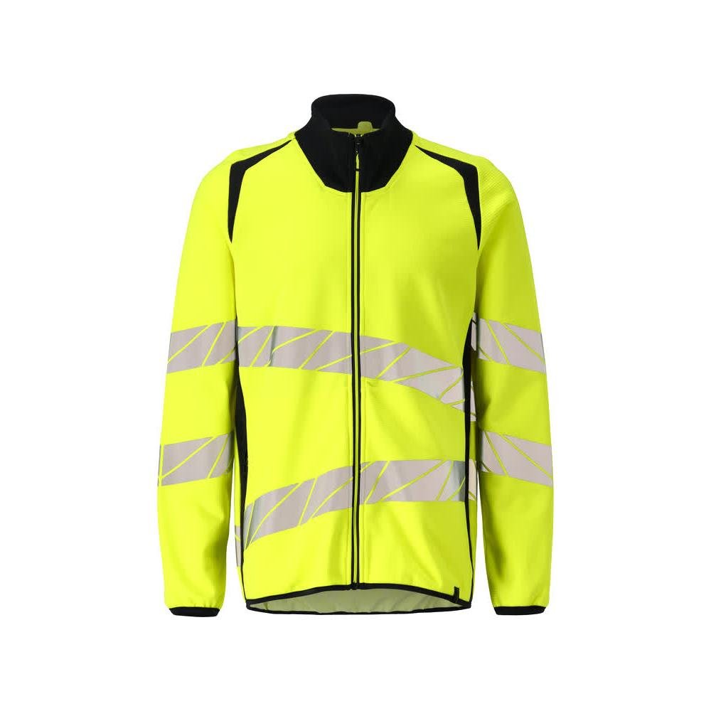 Sweatshirt med lynlås, sweatshirt med moderne pasform med lynlås