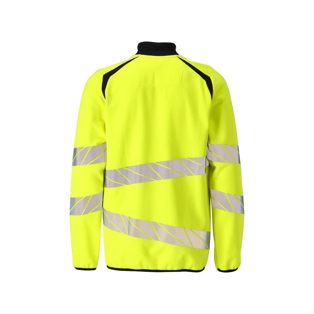 Sweatshirt med lynlås, sweatshirt med moderne pasform med lynlås