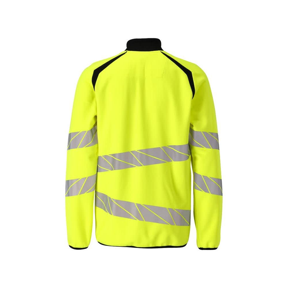 Sweatshirt med lynlås, sweatshirt med moderne pasform med lynlås