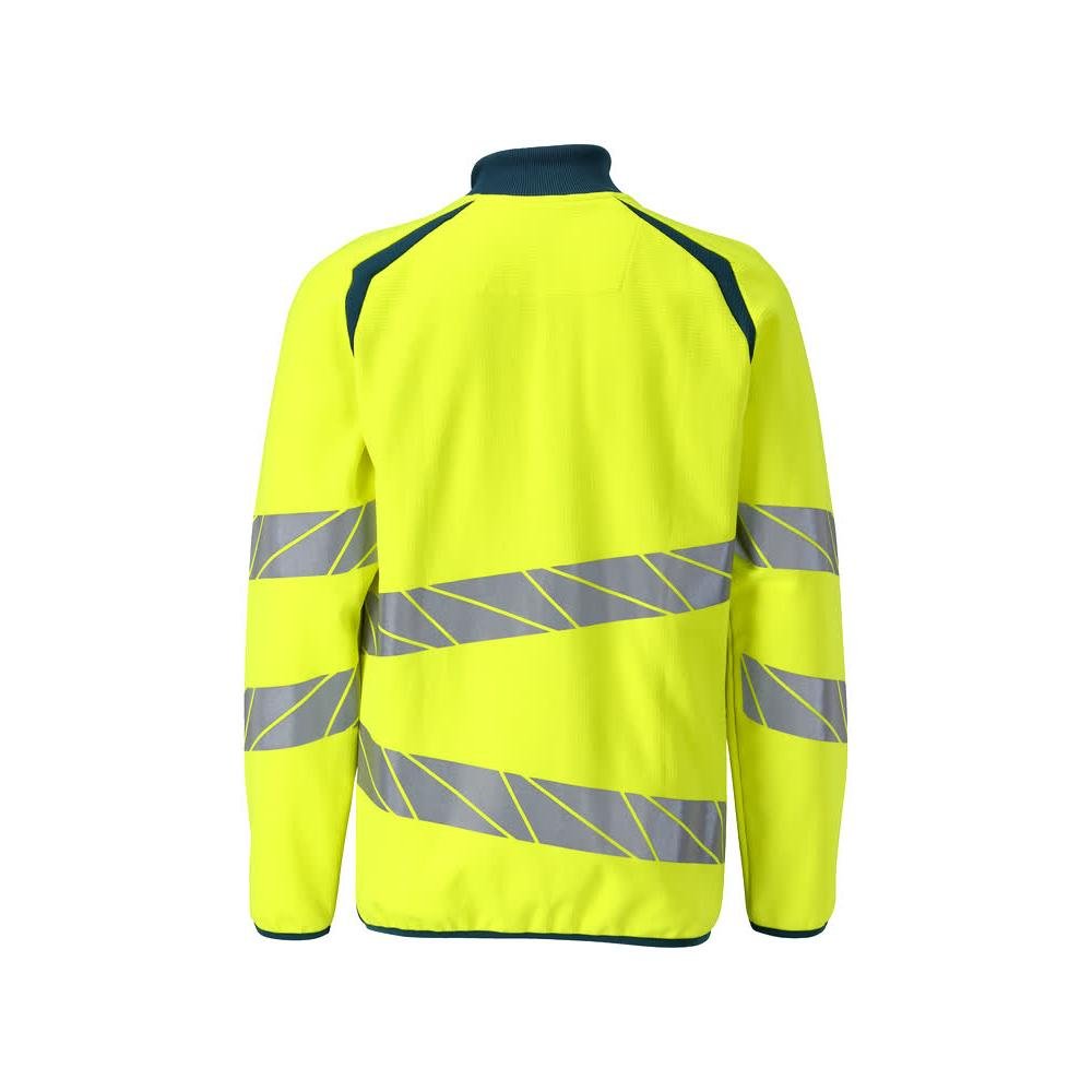 Sweatshirt med lynlås, sweatshirt med moderne pasform med lynlås