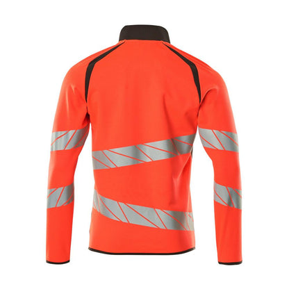 Sweatshirt med lynlås, sweatshirt med moderne pasform med lynlås