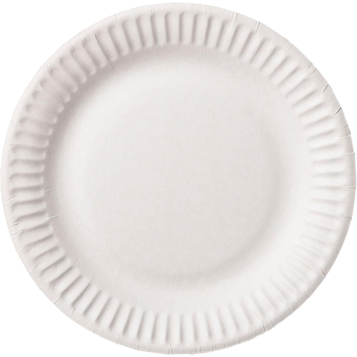 Duni GmbH snacktallerken ø 15 cm, lavet af hvidt pap, pakke med 100 stykker, er en miljøvenlig festtallerken med let forhøjet kant - ideel til servering af fingerfood.