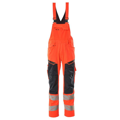 Dungaree, knælommer, stræk-indsatser dugare