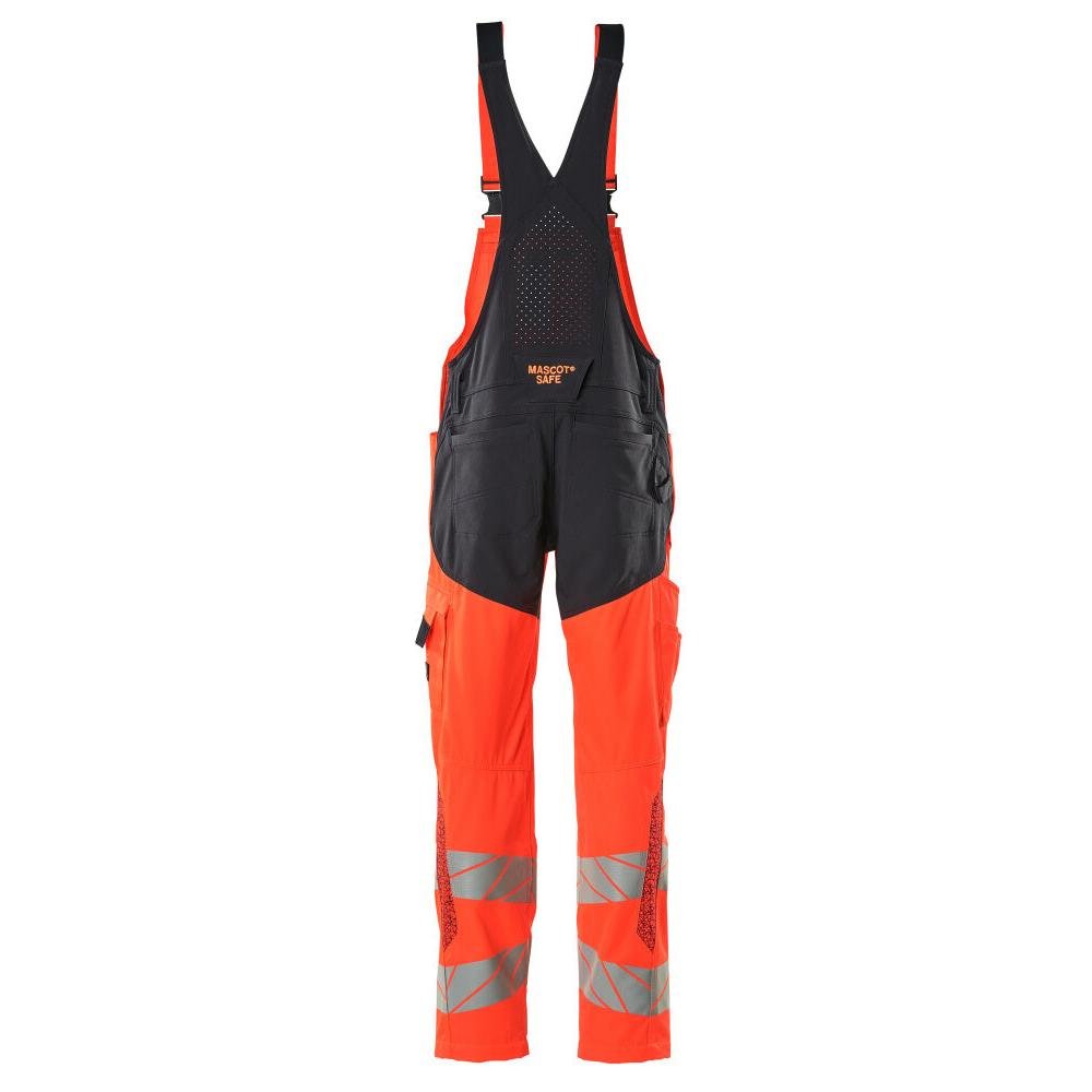 Dungaree, knælommer, stræk-indsatser dugare
