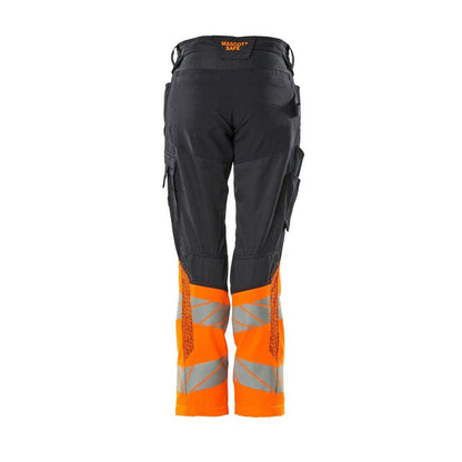 Bukser, kvinder, DIAMOND, knælommer, stretchbukser