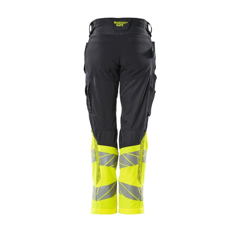 Bukser, kvinder, DIAMOND, knælommer, stretchbukser