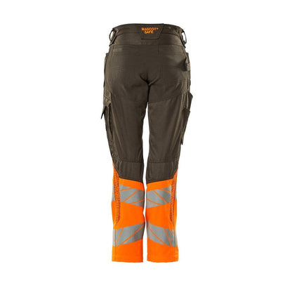 Bukser, kvinder, DIAMOND, knælommer, stretchbukser