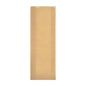 En rektangulær, brun Ovenbag tall papir (105x40x320) fra Duni GmbH er afbildet ubrugt på en hvid baggrund. Posens overflade er glat og uden håndtag eller branding. Solgt i pakker med 600 stykker.