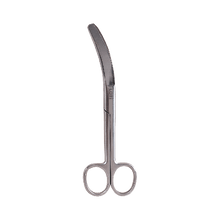 Navlestrengssaks, kirurgisk, 16 cm, buet
