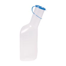 Urinflaske, kun til mænd, af plast