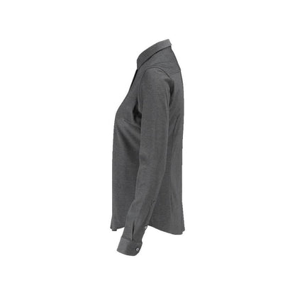 Skjorte, klassisk damepasform, stretch damebluse