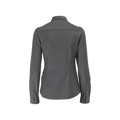 Skjorte, klassisk damepasform, stretch damebluse