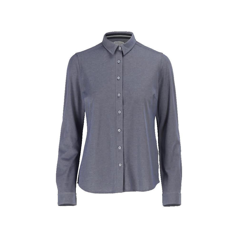 Skjorte, klassisk damepasform, stretch damebluse