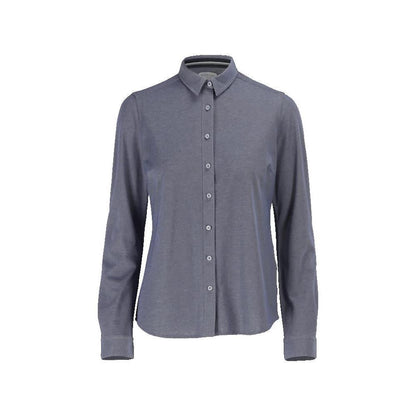 Skjorte, klassisk damepasform, stretch damebluse