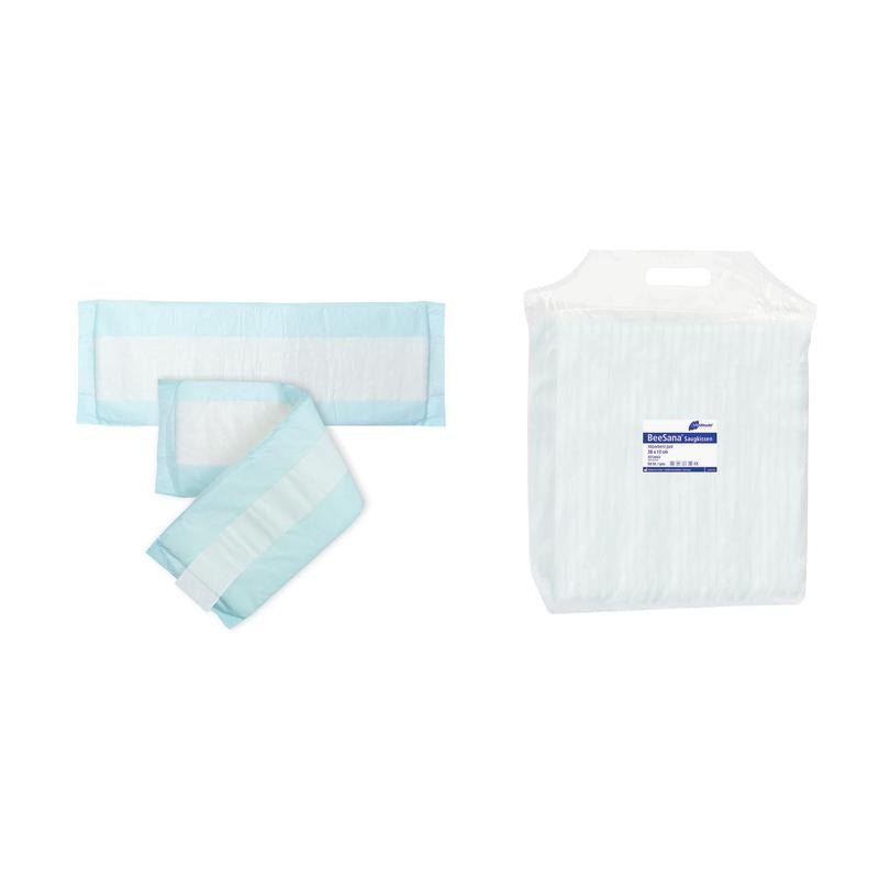 BeeSana® absorberende pude, 12 x 38 cm | Karton (8 pakker)