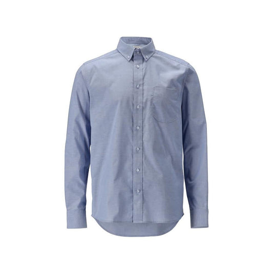 Skjorte, slim fit, stretch, lyseblå