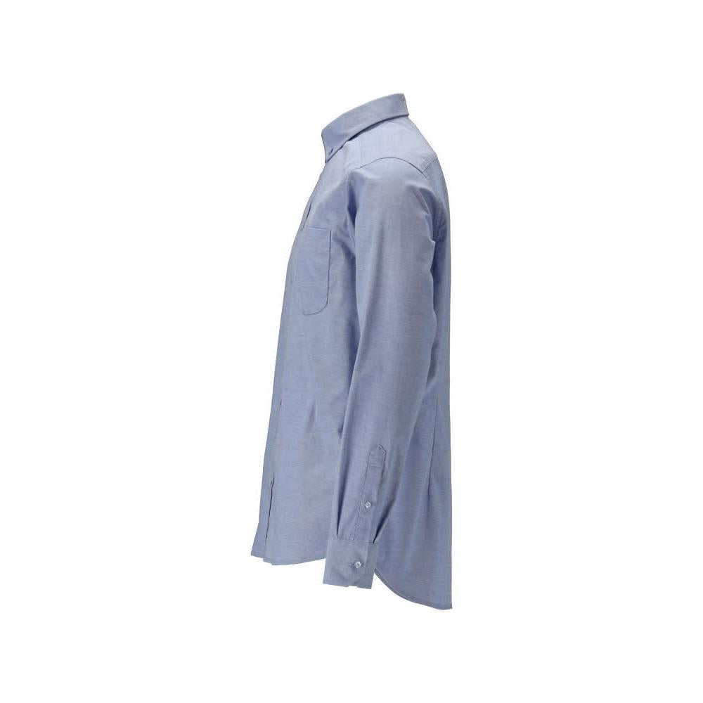 Skjorte, slim fit, stretch, lyseblå