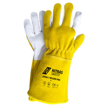 NITRAS WELDER PRO, svejsehandsker, okker/grå