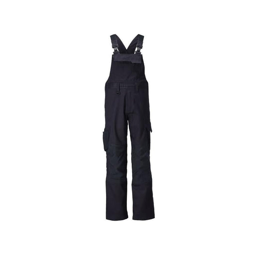 Dungaree, knælommer, stretch, bomuldsbukser
