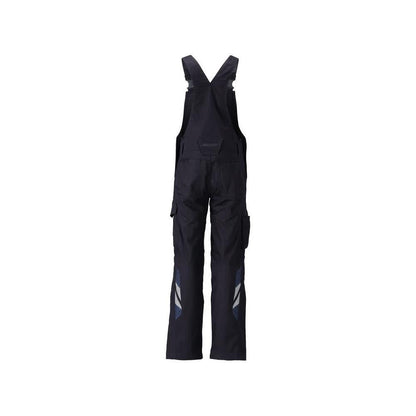 Dungaree, knælommer, stretch, bomuldsbukser