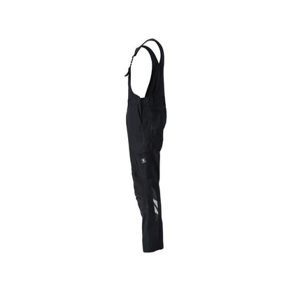 Dungaree, knælommer, stretch, bomuldsbukser