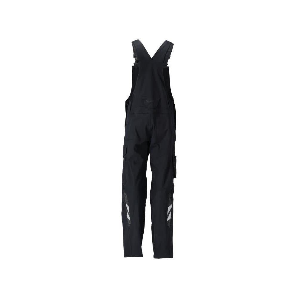 Dungaree, knælommer, stretch, bomuldsbukser