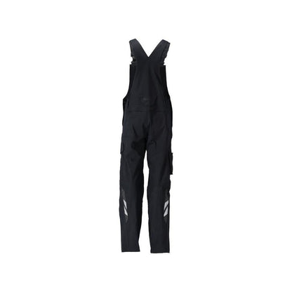 Dungaree, knælommer, stretch, bomuldsbukser