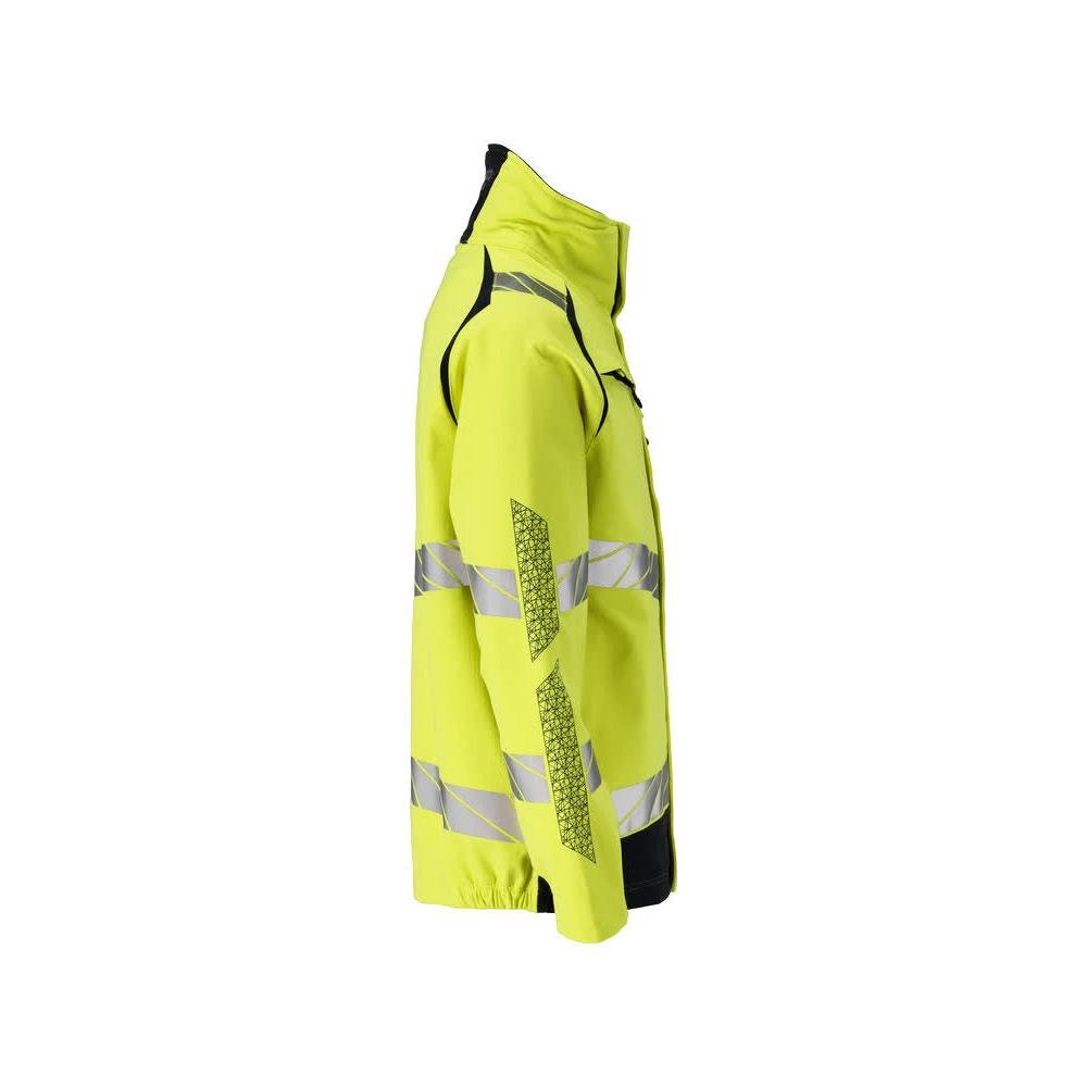 Jakke, ULTIMATE STRETCH arbejdsjakke Multisafe, hi-vis gul/sort-blå