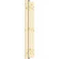 En lodret stribe af Duni GmbH Dunicel-rulle 10x1,18m Star Stargazing creme (1 stk) viser gyldne stjerne- og snefnugmønstre, med en oprullet kant på venstre side og en festlig, gentagende baggrund af borddekorationen.